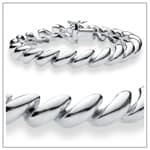 Bracelet, anneaux striés